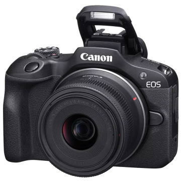 Canon EOS R100 Mirrorless Camera with 18-45mm Lens